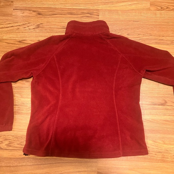 Columbia Red Sweater Zip Up - Picture 3 of 3